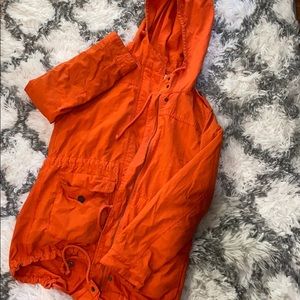 Orange coat